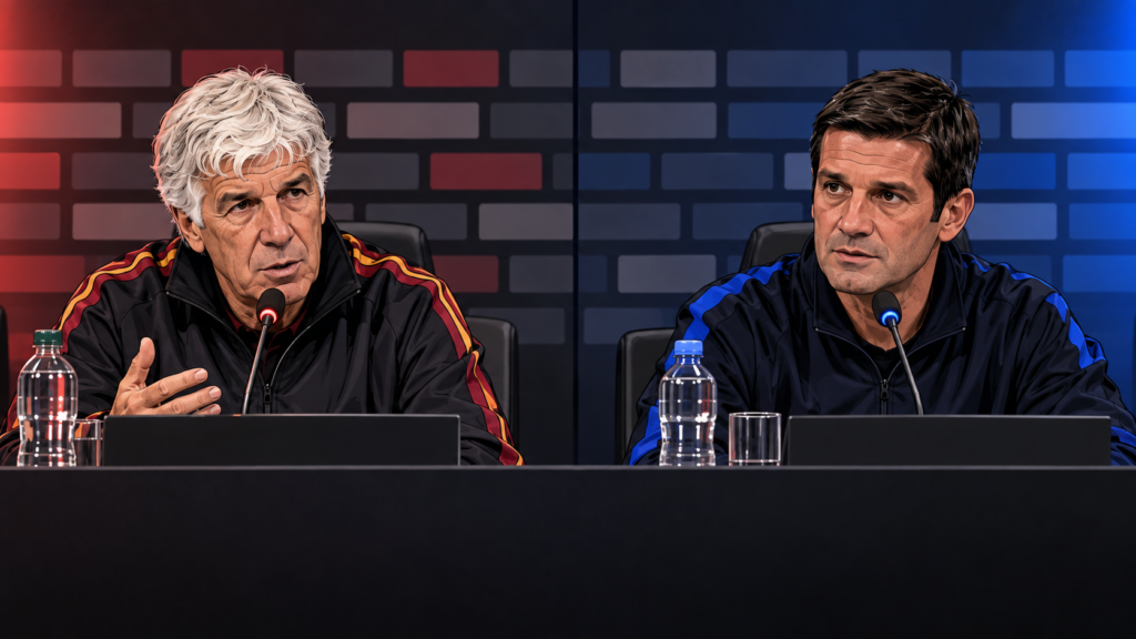 Roma-Inter 2-2, le parole di Gasperini e Chivu: un pari che lascia due letture diverse