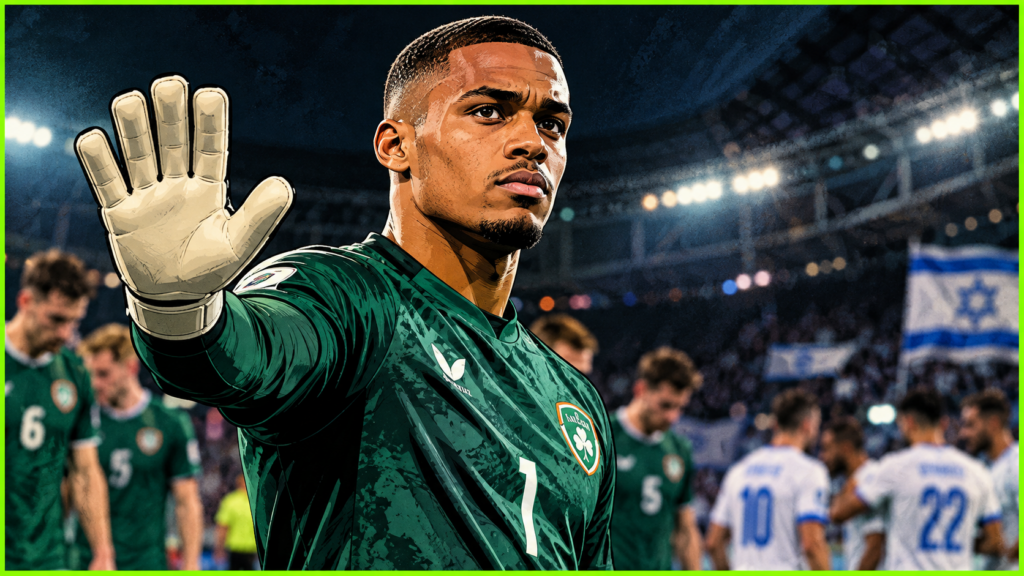 Bazunu dice no a Israele: il portiere dell’Irlanda si sfila dalle due partite di Nations League