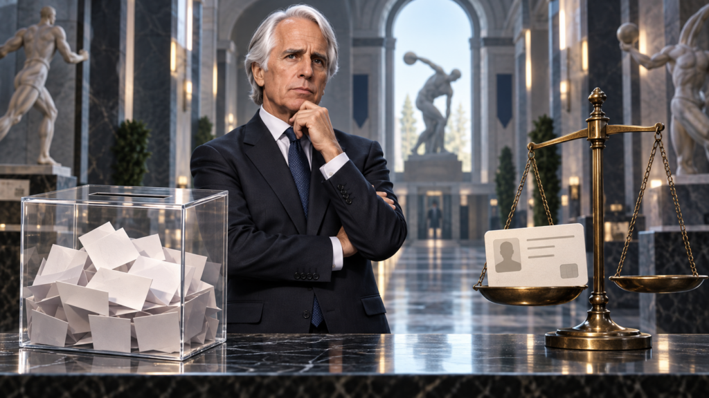Una tessera può far cadere il presidente della FIGC?