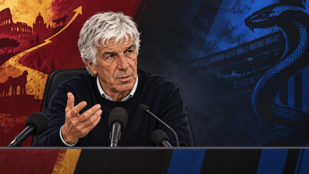 Gasperini frena sulla corsa scudetto: «Dopo quattro o cinque giornate non ha senso fissare obiettivi» (VIDEO)